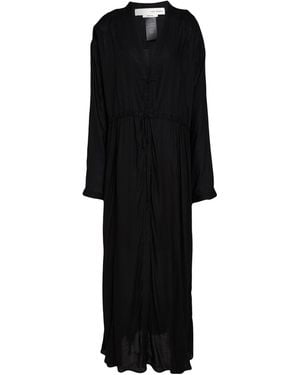 Isabel Benenato Maxi Dress Viscose - Black