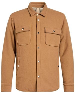 Giorgio Brato Camel Jacket Virgin Wool, Polyamide, Cashmere - Brown
