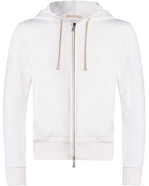 Eleventy Felpa - Bianco