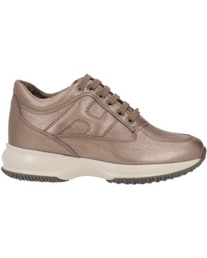 Hogan Sneakers Leather - Brown