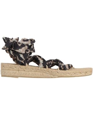 DIANE VON FURSTENBERG x CASTAÑER Espadrilles Textile Fibres - Black