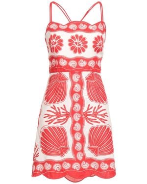 FARM Rio Mini Dress - Red