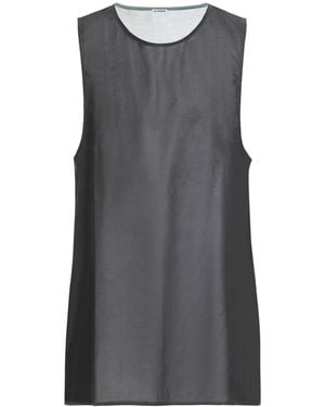 Jil Sander Camiseta De Tirantes - Gris