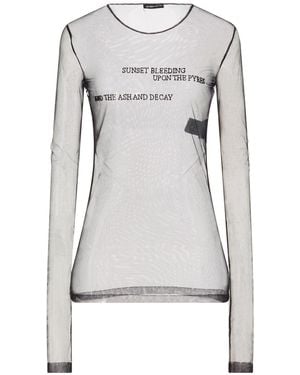 Ann Demeulemeester Top Polyamide - Gray