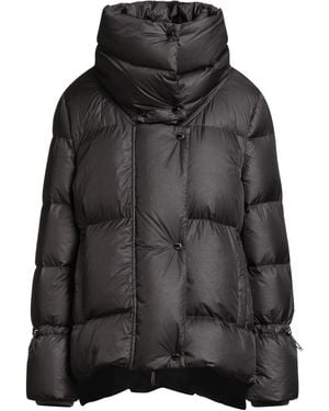 Moorer Puffer Polyamide, Virgin Wool - Black