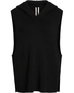 Rick Owens Sweater Virgin Wool - Black