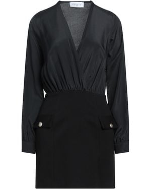 Gaelle Paris Mini Dress Rayon, Polyamide, Elastane, Polyester - Black