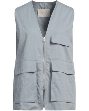 Tela Vest Cotton, Polyamide, Linen - Blue