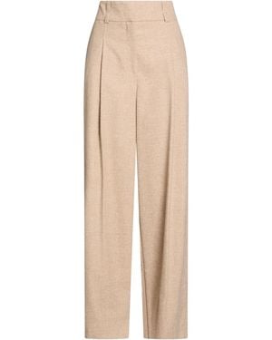 Peserico Easy Pants Wool, Polyester, Viscose, Polyamide, Elastane - Natural