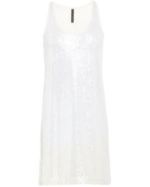 Manila Grace Ivory Top Polyester, Elastane - White