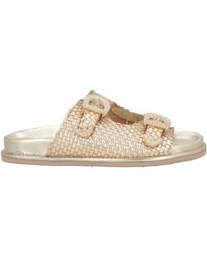 Emanuélle Vee Sandals Leather - Natural