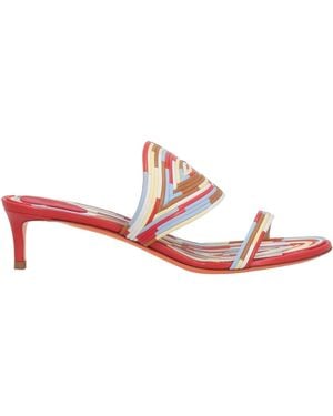 Santoni Sandals Leather - Pink