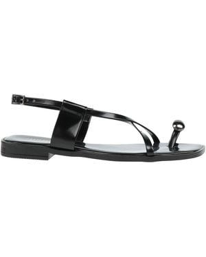 Ovyè Thong Sandals - Black