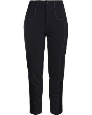 High Pants Nylon, Elastane - Blue