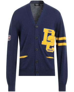 DSquared² Cardigan Wool - Blue