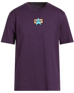 Herno T-Shirt Cotton - Purple