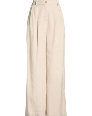 B.yu Pants Linen, Cotton, Polyester - Natural