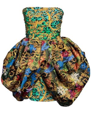 Versace Jeans Couture Mini Dress Polyester - Green