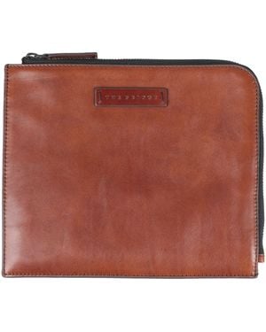 The Bridge Document Holder Leather - Red