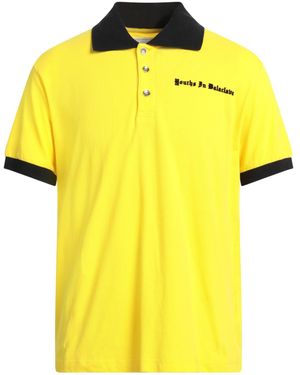 Youths in Balaclava Polo Shirt - Yellow