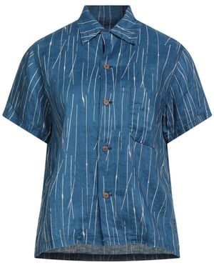 Kapital Shirt Linen - Blue