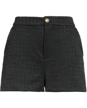 Alice + Olivia Shorts & Bermuda Shorts Polyester, Cotton, Acrylic, Elastane - Black