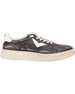 4b12 Charcoal Sneakers Leather - Gray