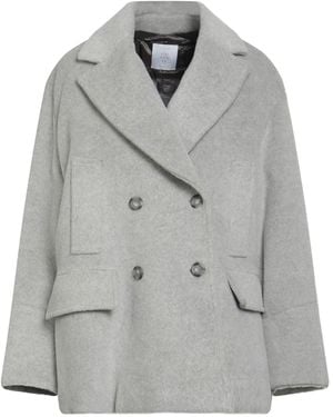 Eleventy Coat Alpaca Wool, Wool, Polyamide - Gray