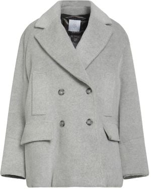 Eleventy Coat Alpaca Wool, Wool, Polyamide - Grey