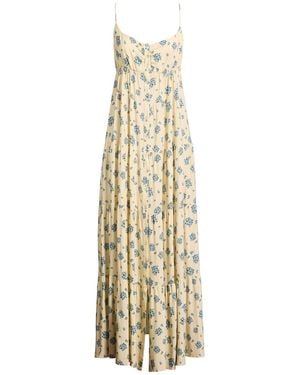 Aniye By Cream Maxi Dress Viscose - Metallic