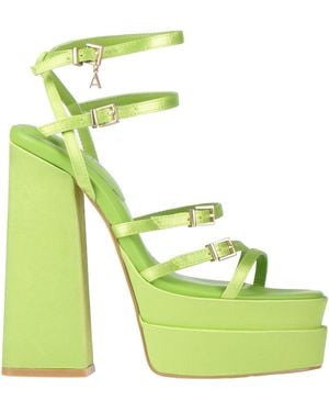 Twinset Sandals Textile Fibres - Green