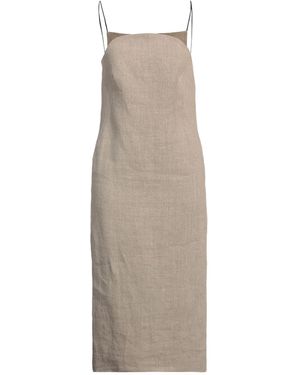 N°21 Midi Dress - Natural