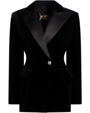 Alexandre Vauthier Blazer Wool - Black