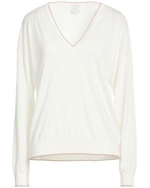 Eleventy Platinum Sweater Wool - White
