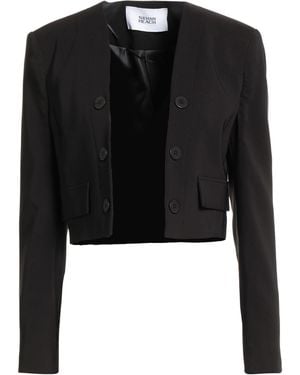 Silvian Heach Jacket Polyester, Elastane - Black