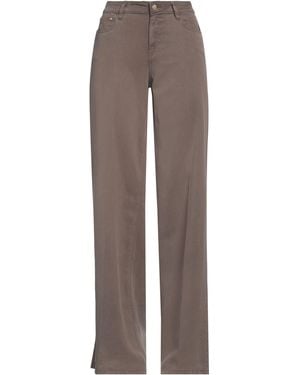 Guess Trousers Lyocell - Brown