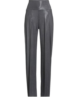 Norma Kamali Pantalon - Gris