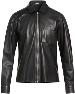 Covert Jacket Lambskin - Black