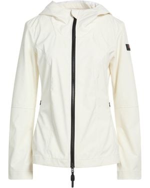 Peuterey Ivory Jacket Polyester, Elastane - White