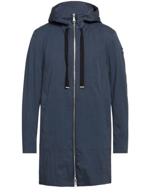 Add Overcoat & Trench Coat - Blue