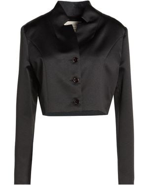 Tagliatore 0205 Light Blazer Cotton, Metallic Fiber, Polyester, Elastane - Black