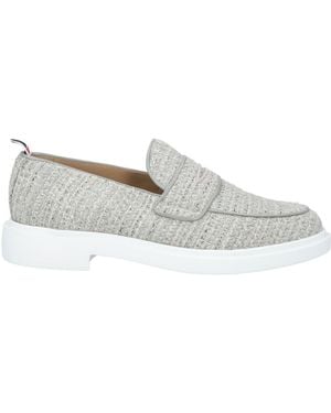 Thom Browne Light Loafers Textile Fibres - White