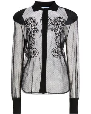 Blugirl Blumarine Shirt Polyester, Viscose - Black