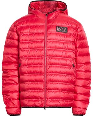 EA7 Puffers - Red
