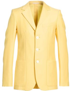 Lanvin Blazer Virgin Wool, Silk - Yellow