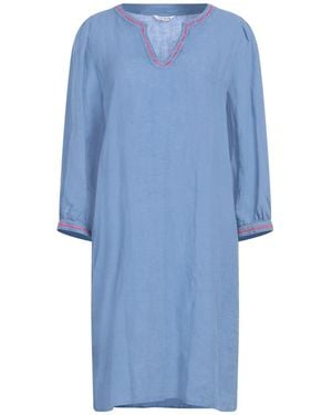 Caliban Vestito Corto - Blu