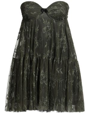 Aniye By Military Mini Dress Polyamide, Elastane - Gray