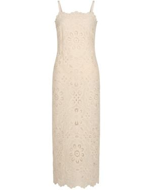 Zimmermann Maxi-Kleid - Natur
