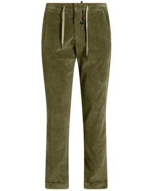 Marco Pescarolo Trousers Cotton, Elastane - Green