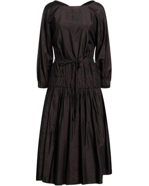 Jil Sander Midi Dress Polyamide, Silk - Black